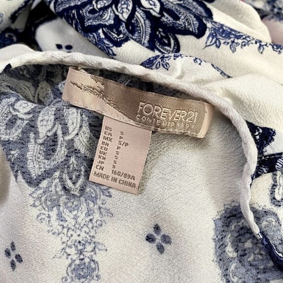 🍁 3/$25 🍁 Forever 21 Floral Off Shoulder Bell Sleeve Summer Dress | Small - Picture 11 of 12